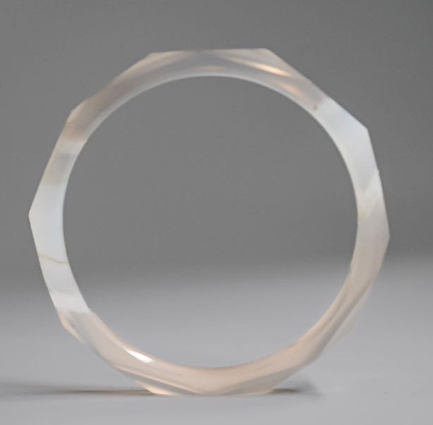 Crystalline Chalcedony Bangle